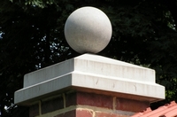 Abeckplatte mit Kugel