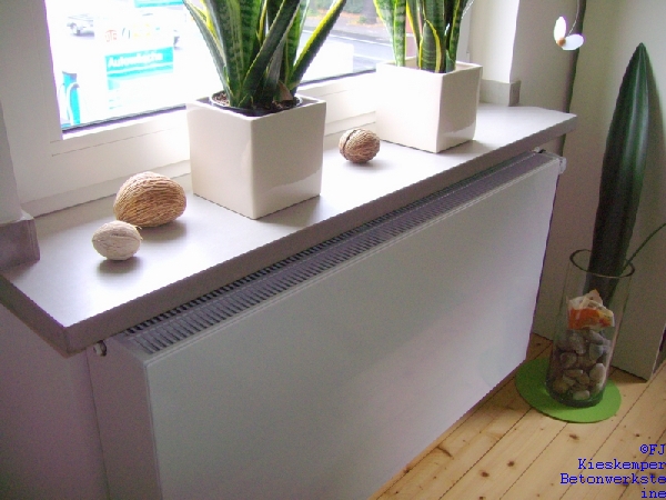 Sichtbetonfensterbank