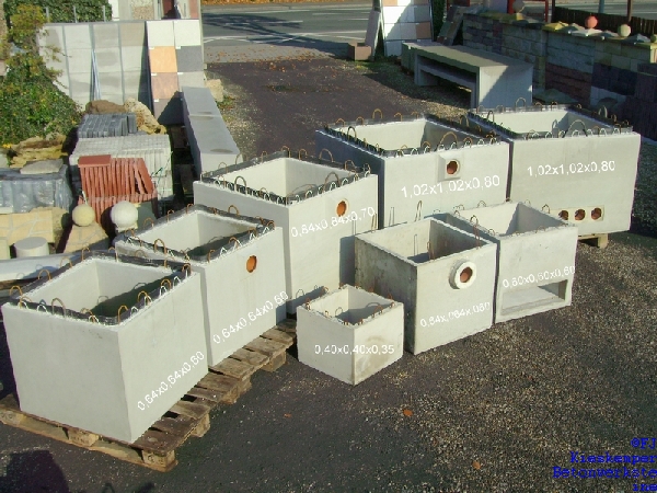 Pumpenschächte WU Beton