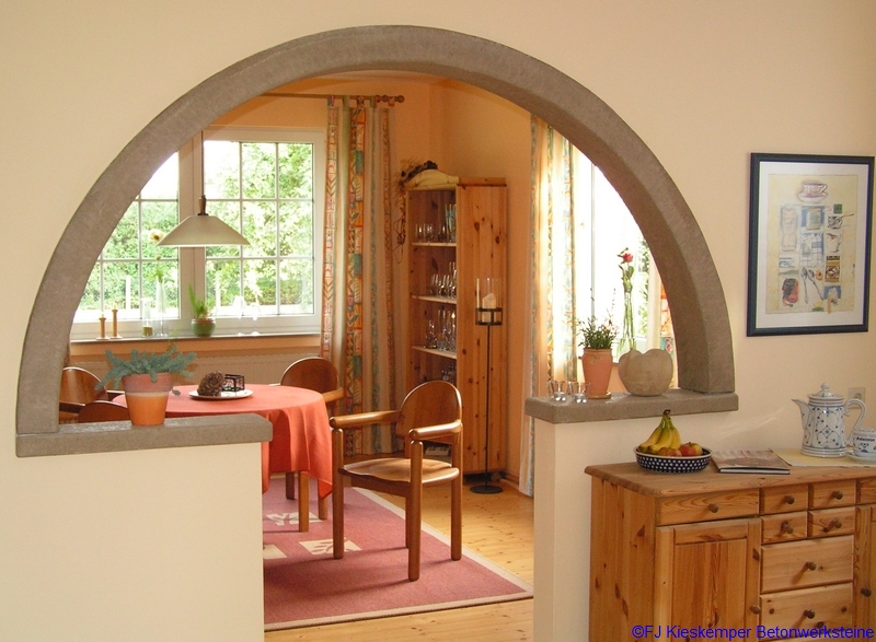 Türbogen mit Ablagen