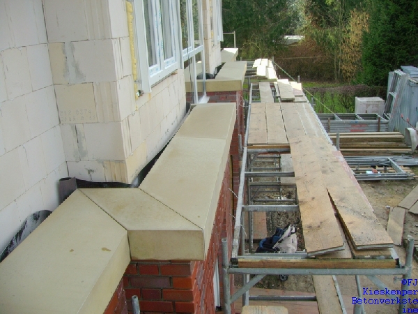 Sonderteile  sandsteinfarbig glatt - BV: in Ahlen