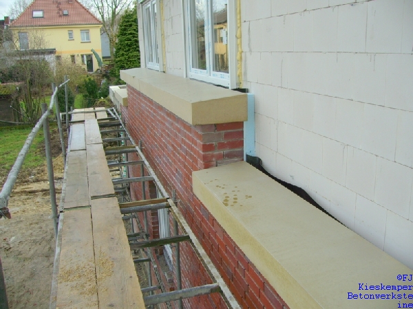 Sonderteile  sandsteinfarbig glatt - BV: in Ahlen